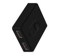 Xinsheinelry Convertisseur De Commutation USB 2.0/3.0 1 Entrée 2 Sorties Ordinateurs Bidirectionnels Dispositif De Partage Commutateur USB pour Le Bureau Et Le Domicile