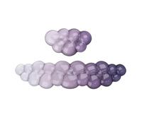 Xinsheinelry Cooling Gel Wrist Pad Set for Typing Comfort Ventilated Cloud Texture Mouse Keyboard Support Slip Resistant Ergonomic Keyboard Wrist Rest Mouse Pad Set