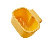 Xinsheinelry Crépine Suspendue pour Évier avec Bouton Poussoir De Place Panier Séchage Cuisine Égouttoir en PP Collecteurs Nourriture Organisateurs Outil Type Presse Grilles Filtre