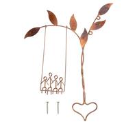 Xinsheinelry Décorations murales en forme de balançoire enracinée dans l'amour - Décoration murale à suspendre pour la maison, la chambre à coucher, le salon