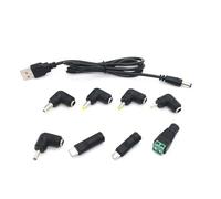 Xinsheinelry Ensemble De Câbles Chargement USB 100 Cm Compatibilité avec Plusieurs Interfaces Adapté Appareils Électroniques Cordon d'alimentation DC5V Ensemble Câbles Chargement USB Portables