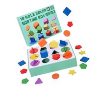 Xinsheinelry Ensemble de Jouets de Classification des Formes de Couleur en Bois pour, pour l ' éducation précoce et la Coordination œil-Main, amélioration de la Cognition, Jouet d ' éducation précoce