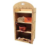 Xinsheinelry Étagère de rangement fabriquée en bois et solide, pas facile à casser, pour ranger jouets, magazines, articles divers, permet d'économiser de l'espace