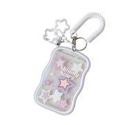 Xinsheinelry Étui de Rangement de Porte-Cartes réutilisable pour Laissez-Passer de cafétéria d ' étudiant et clés de dortoir, Portefeuille Polyvalent étanche, étui en Silicone, Housses de Pochettes