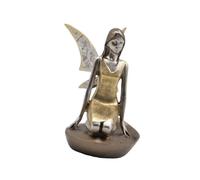 Xinsheinelry Figurine angélique en résine - Statue angélique prière - 1,6 cm de haut - Pour la maison et les vacances - Décoration de vacances