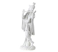 Xinsheinelry Figurine blanche en résine - Dieu hindou de l'amour - 25,4 cm - Sculpture de collection pour la maison et le bureau