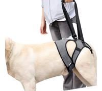 Xinsheinelry Harnais de levage arrière pour chien pour pattes arrières faibles, mobilité réglable avec poignée amovible et panneau de confort pour un usage quotidien