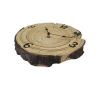 Xinsheinelry Horloge murale ronde de 25 cm pour l'extérieur, affichage précis de l'heure, design étanche pour cuisine, chambre à coucher, salon