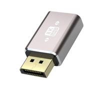 Xinsheinelry Insert And Play - Adaptateur vidéo externe 8K 60Hz - Boîtier en alliage d'aluminium - Construction ABS - Pour jeux et édition - Adaptateur de voyage convivial