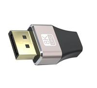 Xinsheinelry Insert And Play - Adaptateur vidéo externe 8K 60Hz - Boîtier en alliage d'aluminium - Construction ABS - Pour jeux et édition - Adaptateur de voyage convivial