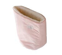 Xinsheinelry Joli lit d'hiver en peluche pour chats en forme de seau doux et confortable pour la chaleur par temps froid