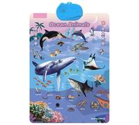 Xinsheinelry Jouet De Tableau Interactif pour Les Compétences Cognitives des Tout-Petits Jouet Éducatif Et d'apprentissage Améliorant Compétences pour Écoles Maternelles Affiche d'apprentissage