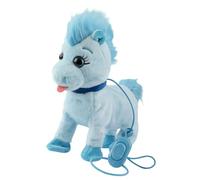 Xinsheinelry Jouet en Peluche électrique interactif pour Animaux de Compagnie, Cheval, Chien, poupée pour, avec Laisse Facile à Tirer, Robot Animal, Compagnon pour, Jouet Animal en Peluche