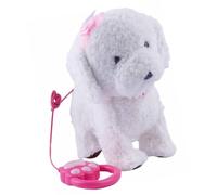Xinsheinelry Jouet en Peluche électrique interactif pour Animaux de Compagnie, Cheval, Chien, poupée pour, avec Laisse Facile à Tirer, Robot Animal, Compagnon pour, Jouet Animal en Peluche