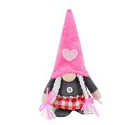 Xinsheinelry Jouet sans Visage Fait à la Main, de Saint-Valentin, Figurines naines de Vacances pour Chambres et Salon, 1 pièce, pour Couples