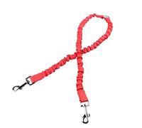 Xinsheinelry Laisse Double résistante à la pour Animaux de Compagnie Cordon élastique rétractable Polyester Haute flexibilité pour Sorties et Exercices réguliers Laisse pour Chien en Polyester