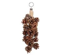 Xinsheinelry Le jouet interactif pour oiseaux aide à maintenir le bec et fournit des matériaux sûrs et amusants pour tous les oiseaux