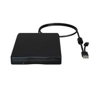 Xinsheinelry Lecteur De Disquettes Externe Portable Doté Deux Ports USB Et d'un Lecteur Disquettes À Large Compatibilité OS