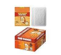 Xinsheinelry Lot de 40 chauffe-mains chauffants pour l'hiver, le camping, la pêche, le plaisir