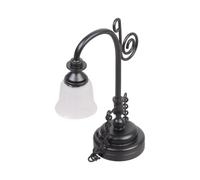 Xinsheinelry Lustre Chambre Plafonnier Meubles Miniatures Modèle Maisons de Poupées Accessoire Éclairage Réaliste Jouet Playset 1: 12 Styles Victoriens Lustre Miniature Métal Verre
