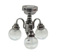 Xinsheinelry Lustre pour Maisons de poupées, éclairage, ameublement de Jouets, plafonnier, modèle de décorations pour Maisons de poupées, Accessoires Chandelier Ceiling Lamp