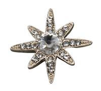 Xinsheinelry Matériau de Couronne de mariée Artisanal, profilé pour Coin Pointu, Pendentif étoile Multi-Pointes, Bijoux Boucle d ' Oreille, Accessoire en Alliage, Bricolage Artisanat de Couronne