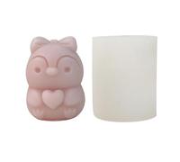 Xinsheinelry Moules en silicone en forme de pingouins de dessin animé - Fournitures d'artisanat pour la fabrication de savon