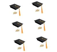 Xinsheinelry Organisateurs de bijoux décoratifs en papier dur avec détails dorés pour accessoires, cadeaux de départ attentionnés, support de boucles d'oreilles