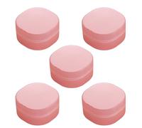 Xinsheinelry Organisateurs de cosmétiques portables carrés transparents, design hygiénique et résistant à la poussière, portable pour voyage, salle de bain, support carré pour tampons en coton