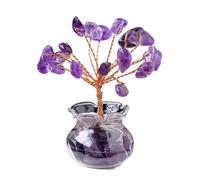 Xinsheinelry Ornement en cristal naturel pour la maison et le bureau pour améliorer l'énergie et la chance