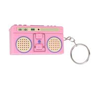 Xinsheinelry Pendentif boîte à musique amusante - Ornement rotatif - Accessoire de collection vintage - Petit flûte à bec - Texture - Porte-clés vintage