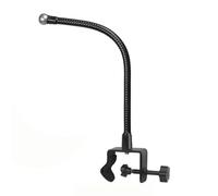 Xinsheinelry Pince à rotule de 17,4 mm en métal robuste - Base réglable - Bras en tube serpent - 4 tailles disponibles pour cadre de bureau - Col de cygne réglable - Support de téléphone avec pince