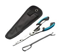 Xinsheinelry Pince de pêche à long nez pour retirer les hameçons colorés en acier