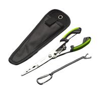 Xinsheinelry Pince de pêche à long nez pour retirer les hameçons colorés en acier