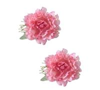 Xinsheinelry Pinces à Rideaux à Fleurs artificielles, Paquet de 2 Pinces à embrasses de Rideaux, de draperie, Rideaux de fenêtre, Corde de retenue, Pinces à Draperies