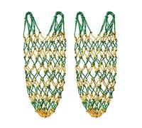 Xinsheinelry Pochettes De Foin pour Animaux Compagnie Transport Rangement Foin Chèvre Cheval Alimentation en Plein Air Prévention des Déchets Gestion L'alimentation Lente Filet