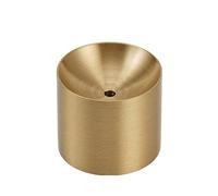 Xinsheinelry Porte-encens en laiton et plateau récupérateur de cendres pour cérémonie et méditations, brûleurs d'encens pour la maison