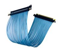 Xinsheinelry Premium Silver Plate PCIe4.0 X16 Risers Cable 15cm Highly Power Delivery for AI Server 3090 Builds 108mm Hole Spacing