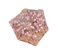 Xinsheinelry Romance Tulipes Veilleuse Kit de bricolage fait à la main Tulipes Fleur Carré Cube Lampe de table pour la décoration de la maison Ambiances