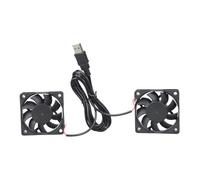 Xinsheinelry Routeur Ventilateur De Refroidissement PC Refroidissement HDTV Boîte sans Fil Silencieux 5V USB Puissance 60mm Ventilateur Filet De Protection pour Routeur Modem HDTV Boîte