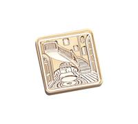 Xinsheinelry Sceau de cire de Noël - Motif maison - Tête de rechange pour enveloppes d'invitation, emballage et décoration