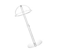 Xinsheinelry Support multifonctionnel en acrylique pour chapeaux - Texture acrylique - Parfait pour les collections et les expositions - Support réglable en hauteur, One Size, Comme décrit