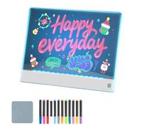Xinsheinelry Tableau de traçage Clair et Lumineux, Option de créatif pour Les Petits Artistes, Jouet éducatif Lumineux