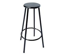 Xinsheinelry Tabouret de bistrot classique en métal pour décoration de maison de poupée 1:12 avec design réaliste, meuble de maison de poupée, tabouret haut