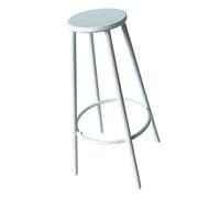 Xinsheinelry Tabouret de bistrot classique en métal pour décoration de maison de poupée 1:12 avec design réaliste, meuble de maison de poupée, tabouret haut