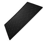 Xinsheinelry Tapis imperméable avec bord texturé qui contient des déversements pendant l'alimentation pour des maisons soignées Tapis de litière en silicone avec bords surélevés
