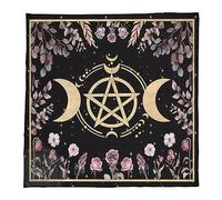 Xinsheinelry Tarots N Complexe Divinations Runes Table Couverture Astrologie des Oracles Jeu Jeu Jeu Carré Pendule