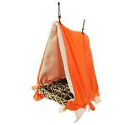 Xinsheinelry Tente hamac pour oiseaux - Perchoir à suspendre - Accessoire pour cage à jouets - Cachette pour petits perroquets et oiseaux