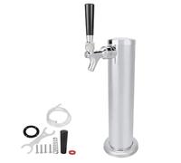 Xinsheinelry Tour de tirage en acier inoxydable avec connexion anti-fuite et robinet de fermeture automatique pour bière pression et boissons gazeuses Utilisation commerciale colonne de distribution