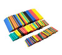 Xinsheinelry Tubes Thermorétractables 164 Pièces Gaine D'isolation D'assortiment Gaines Câbles pour Fils Électriques avec Boîtier Rapport Rétrécissement